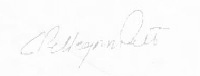 Cecilia Pellegrini Signature