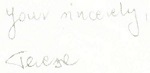 Teresa Gorna Signature